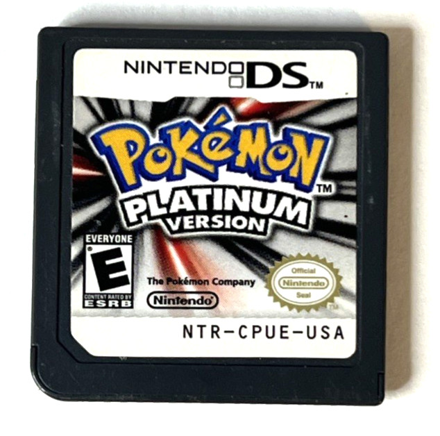 Pokemon Platinum Version Nintendo DS SAVES Authentic Tested