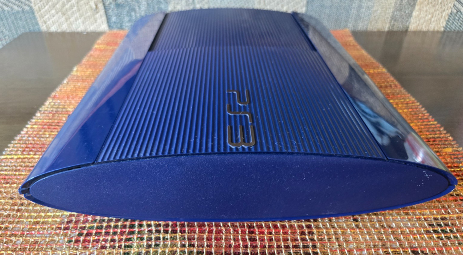 Sony PlayStation PS3 Super Slim 250GB Blue Console CECH-4201B W OEM Controller