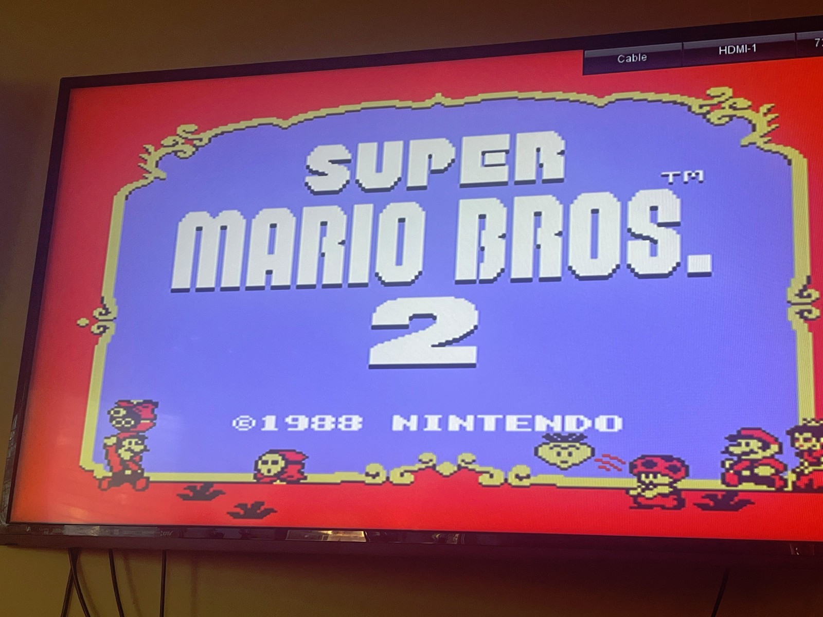 SUPER MARIO BROS 1 2 3 for NINTENDO NES – Tested & Working – MARIO TRILOGY NES