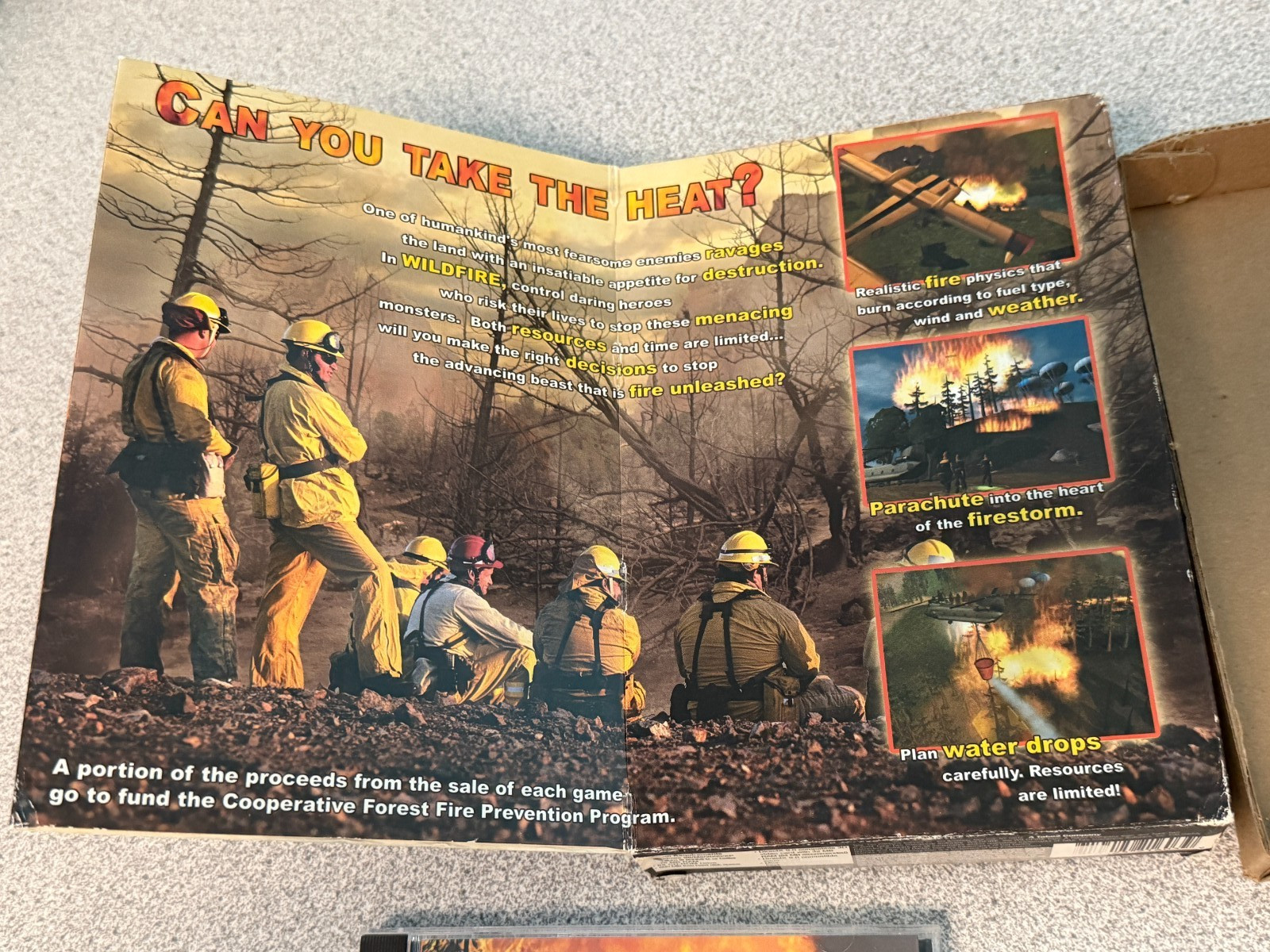 Wildfire PC CD Rom Software Game By Cat Daddy Games 2004 Complete in Box Rare
