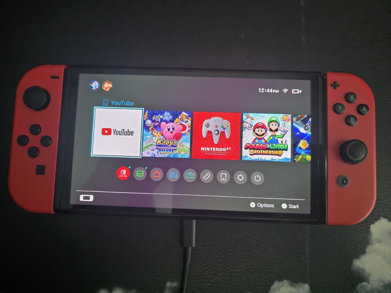 Nintendo Switch OLED Mario Edition Red in Box BUNDLE (Read Notes)