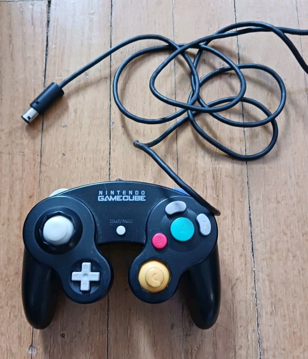 Nintendo GameCube Video Game Controller – Wired Black Color Tested