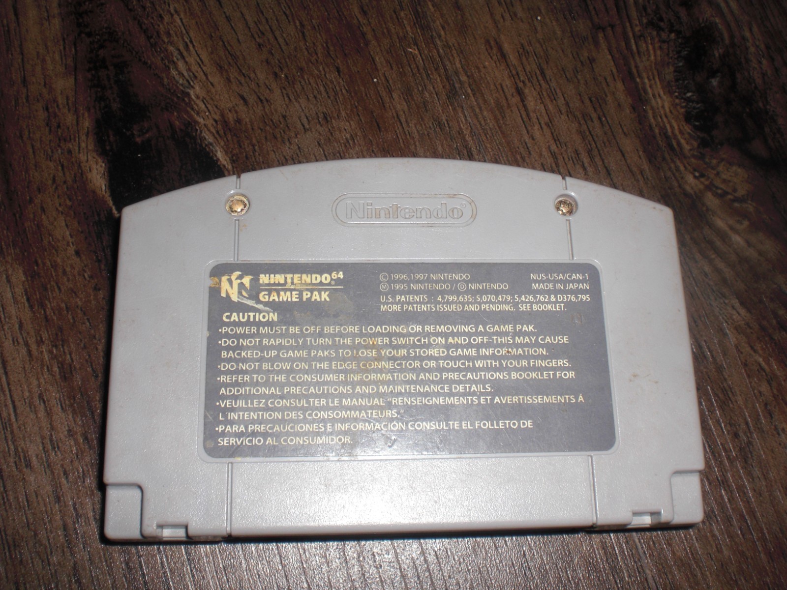 AUTHENTIC Mario Party 1 Game 4 Nintendo 64 N64 Console System Original GENUINE