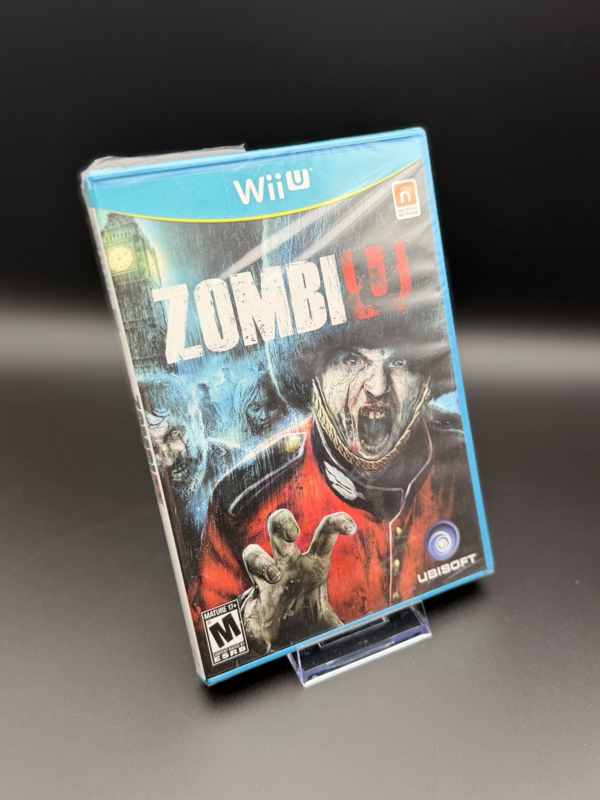 Nintendo Wii U ZombiU BRAND NEW FACTORY SEALED AUTHENTIC-FREE SHIPPING!