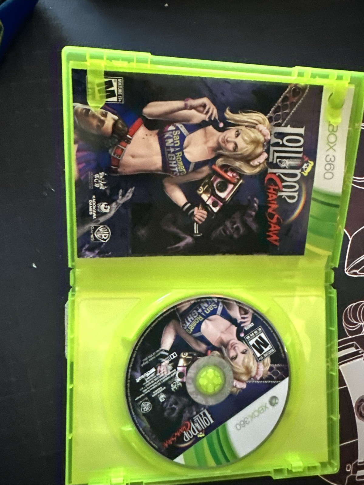 Lollipop Chainsaw (Microsoft Xbox 360, 2012) CIB