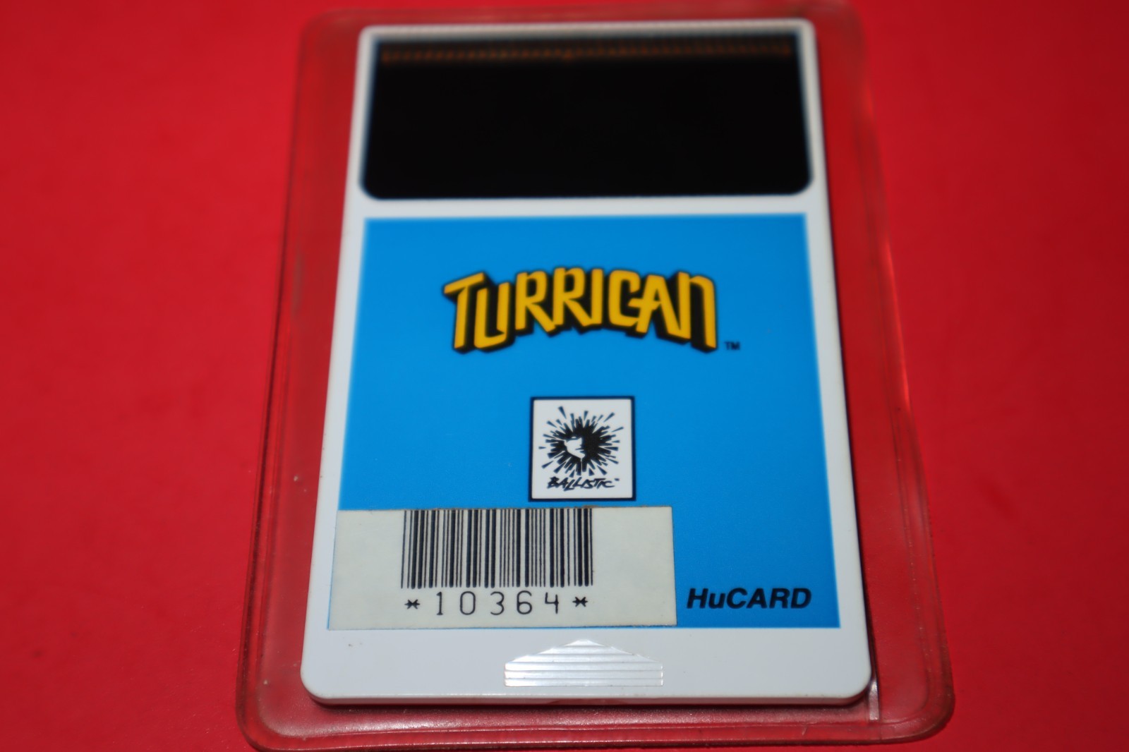 TURRICAN FOR TURBOGRAFX 16 TG-16 HUCARD & INSTRUCTIONS *TESTED* EX-RENTAL