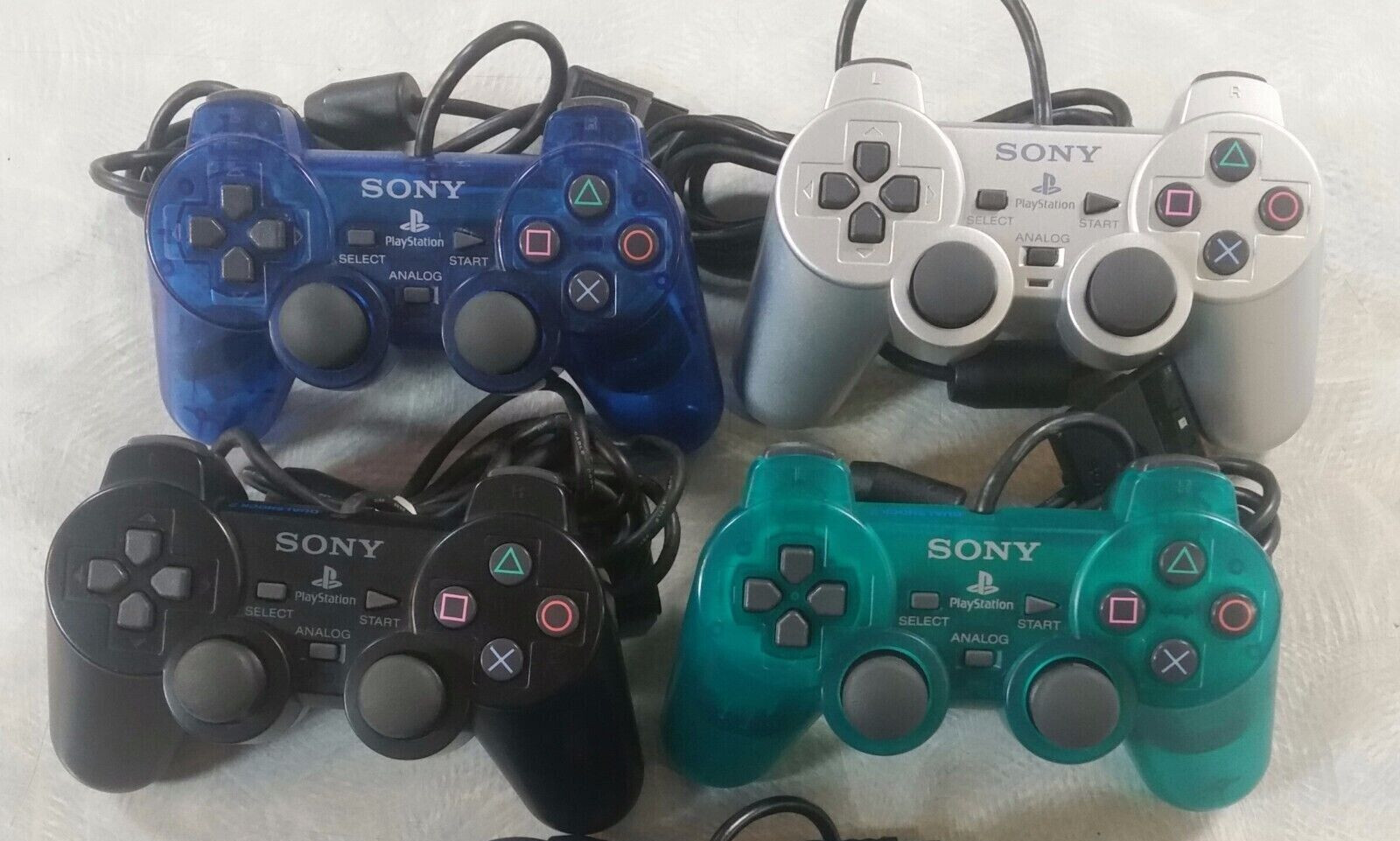 PS2 Controller Sony Dualshock 2 AUTHENTIC Fast Ship, Playstation Choose Color!
