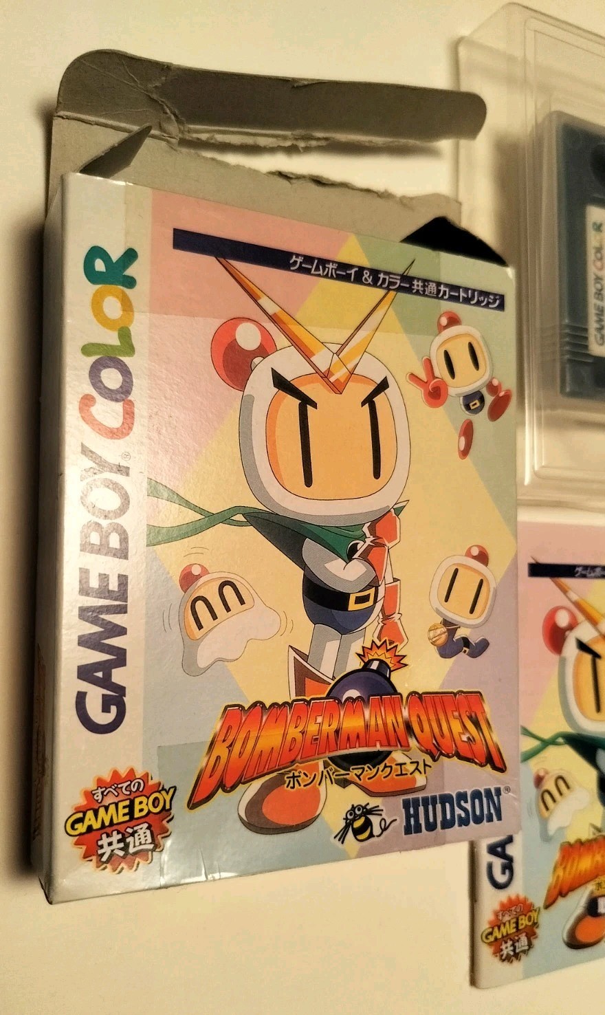 Bomberman Quest Boxed Game For Nintendo GameBoy Color Japanese Edition