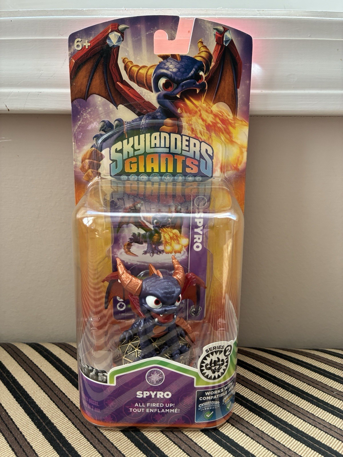 NEW Sealed Skylanders – Giants – Series 2 – Spyro MIB