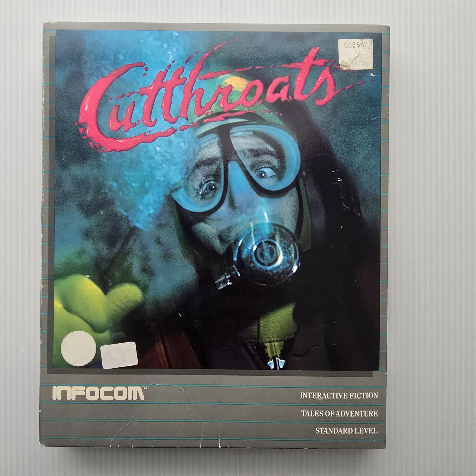 Cutthroats (Macintosh, 1984) Infocom Gray Box
