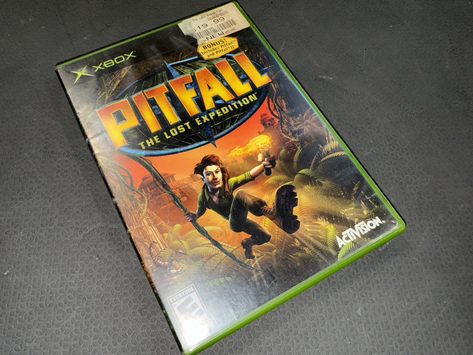 Pitfall The Lost Expedition XBOX Family-fun Action Adventure Complete