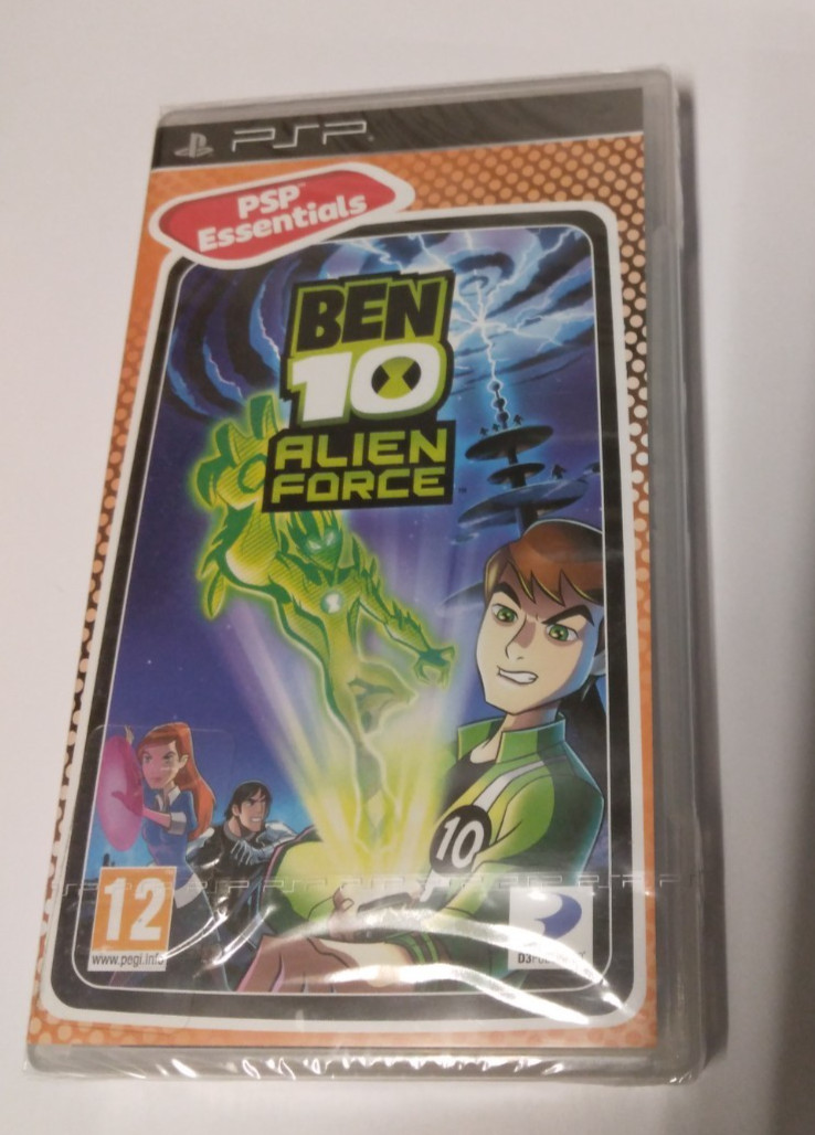 Ben 10 Alien Force PSP Essential PEGI 12 NEW