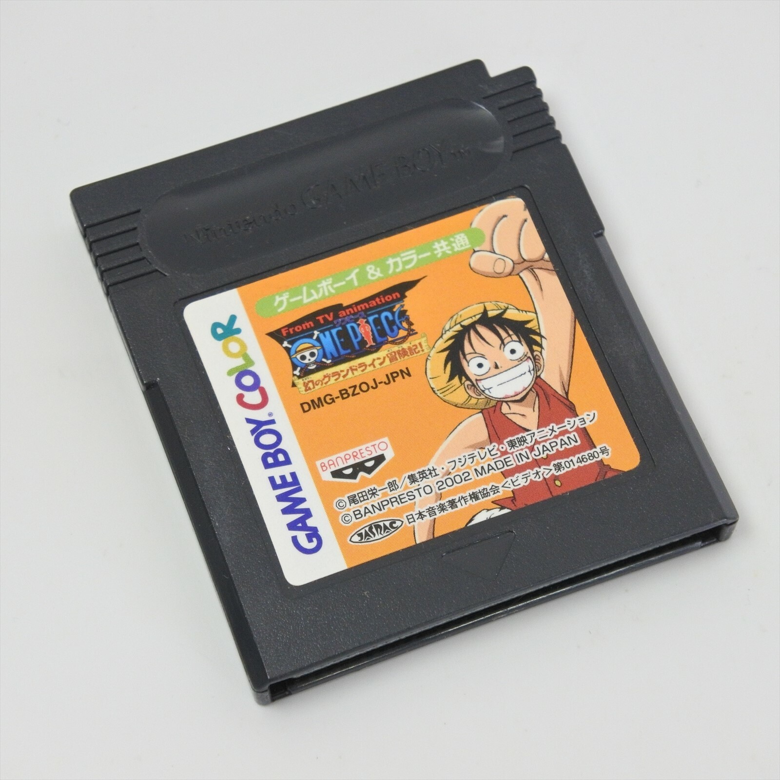 Gameboy Color ONE PIECE Maboroshi Grand Line Cartridge Only * Nintendo gbc