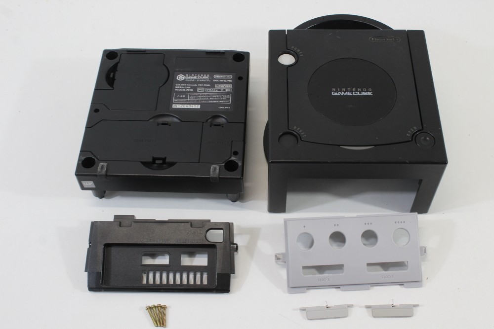 Nintendo GameCube Console OEM Replacement Shell Jet Black DOL-001 Cos.Damage #4