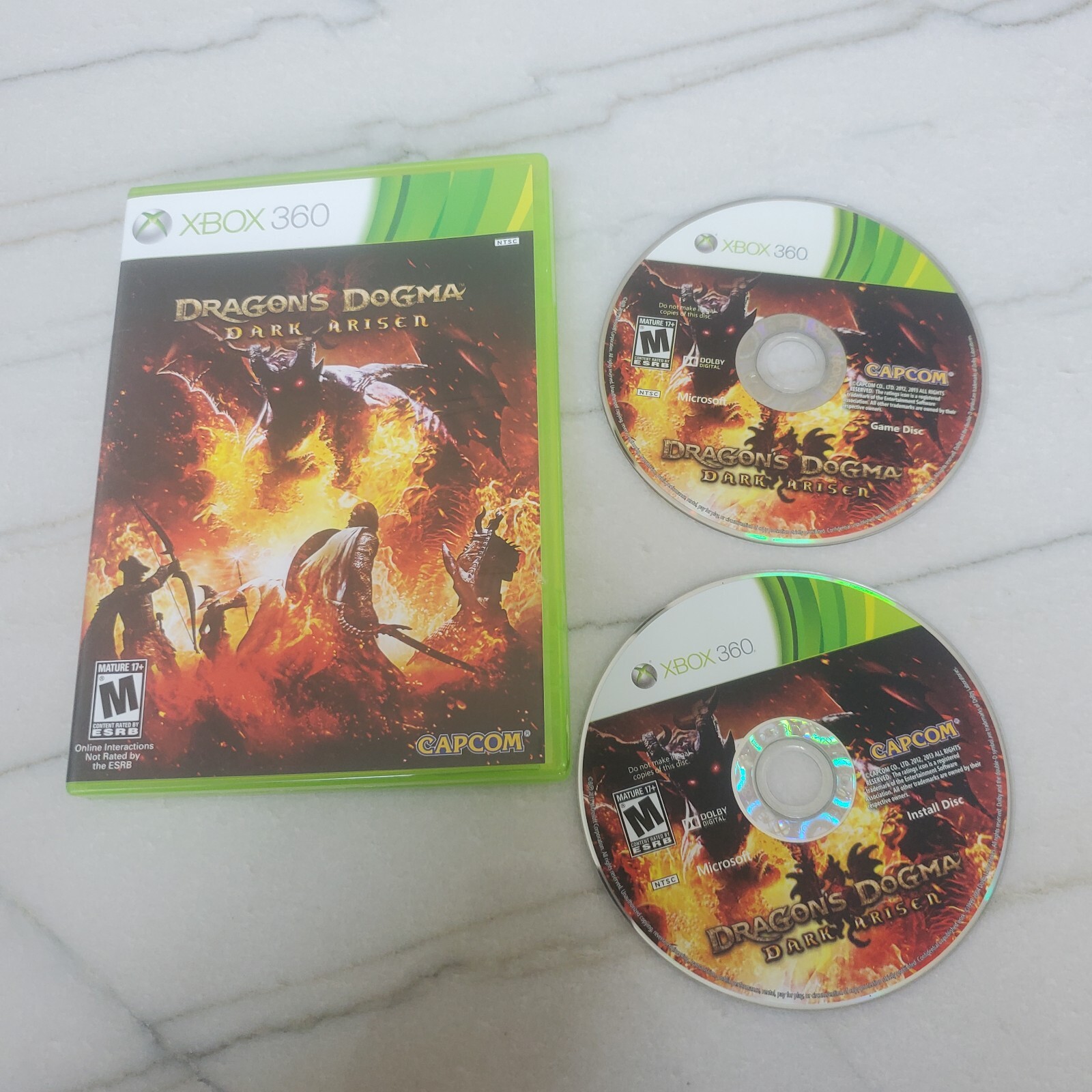 Dragon’s Dogma: Dark Arisen (Xbox 360, 2013) Tested Working – Free Ship