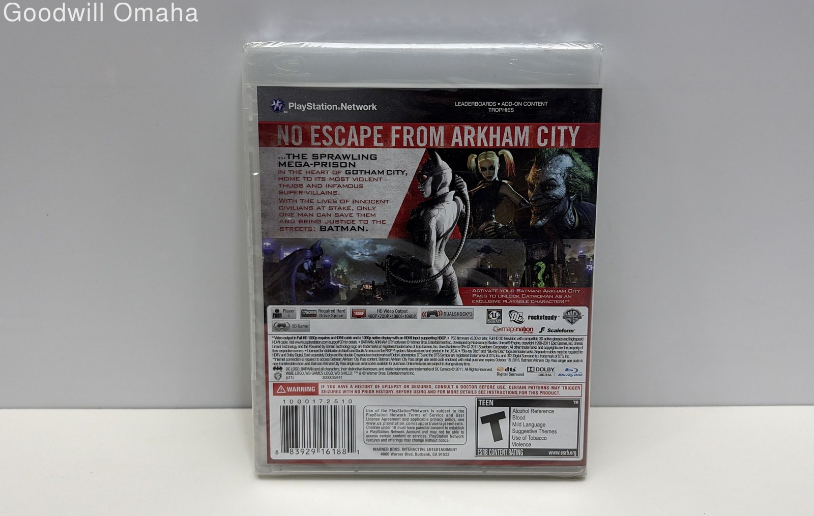 Sony PlayStation 3 (PS3) – Batman: Arkham City – NEW – SEALED!!