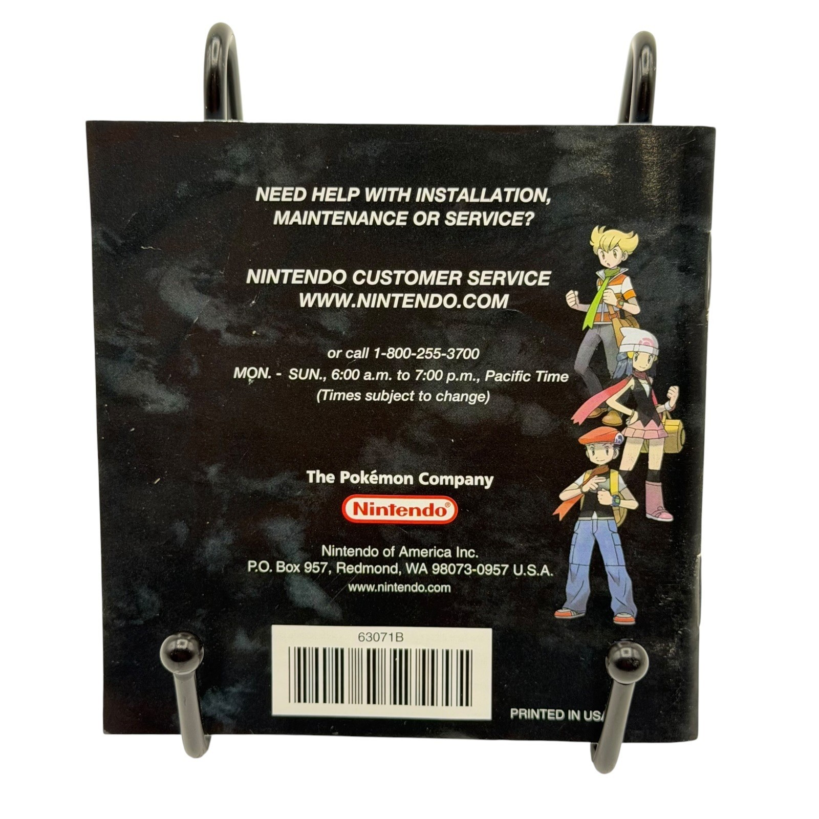 Pokemon Diamond Nintendo DS Manual Only No Game No Case Included Authentic USA