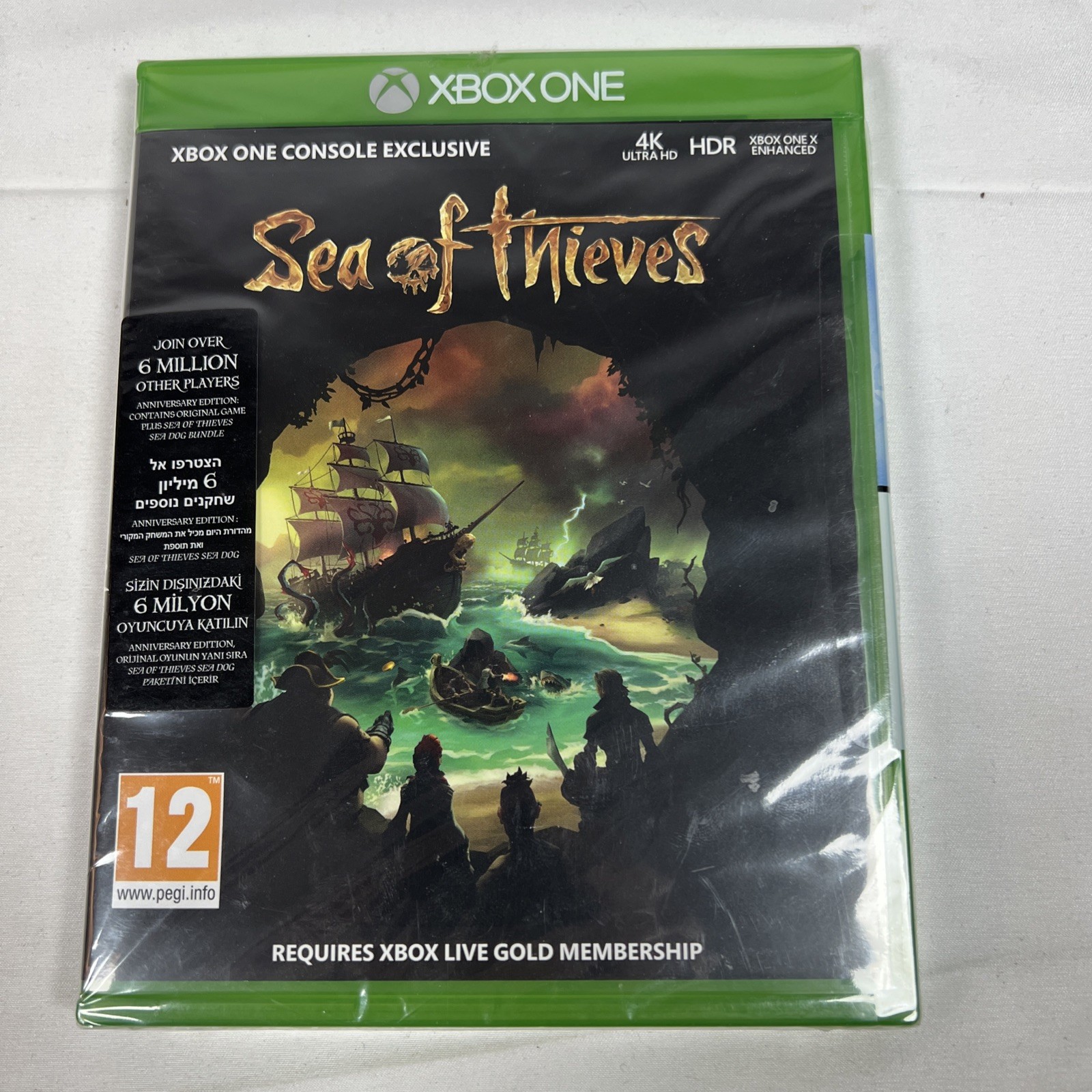 Sea of Thieves: Anniversary Edition PEGI 12 Import Sealed Xbox One