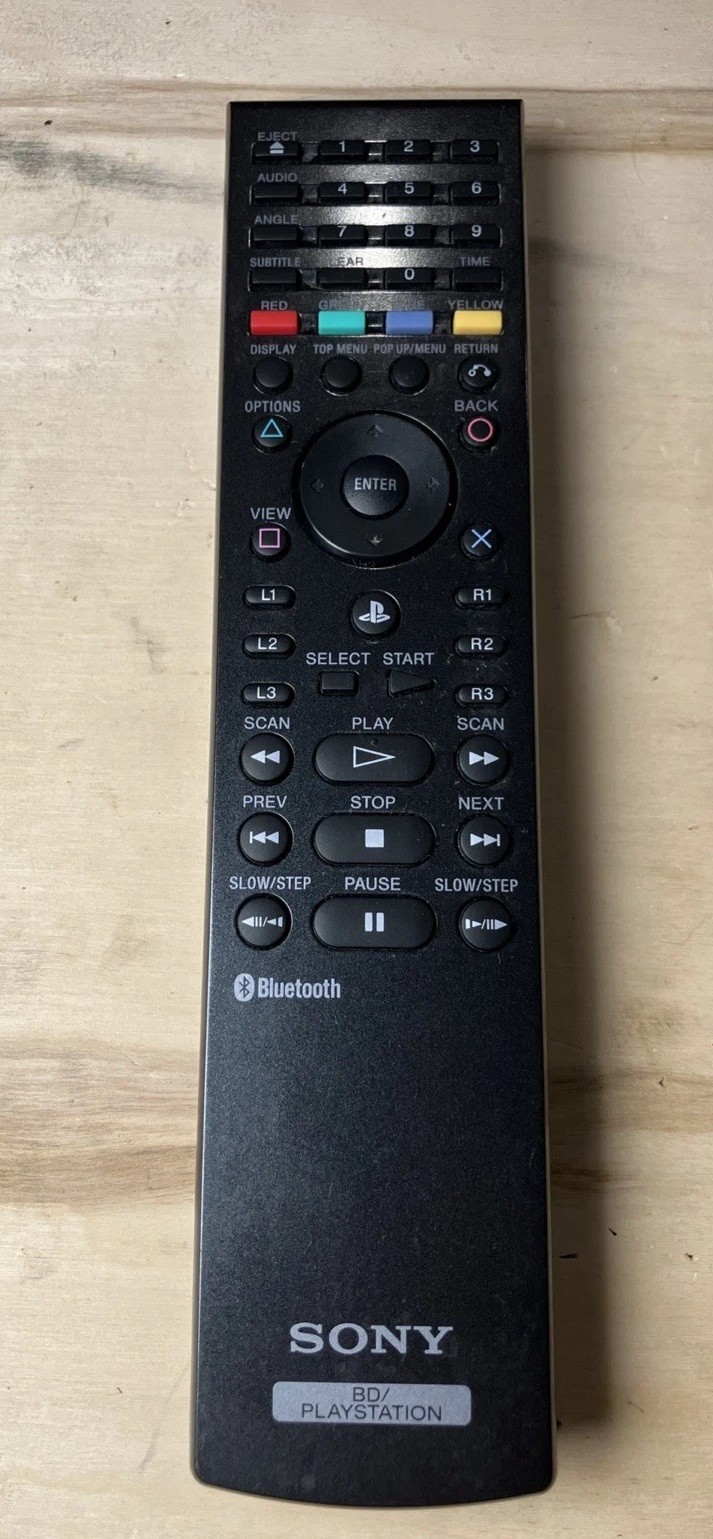 Sony PlayStation BD/PlayStation Remote Control Bluetooth Blue Ray Player PS3 PS4
