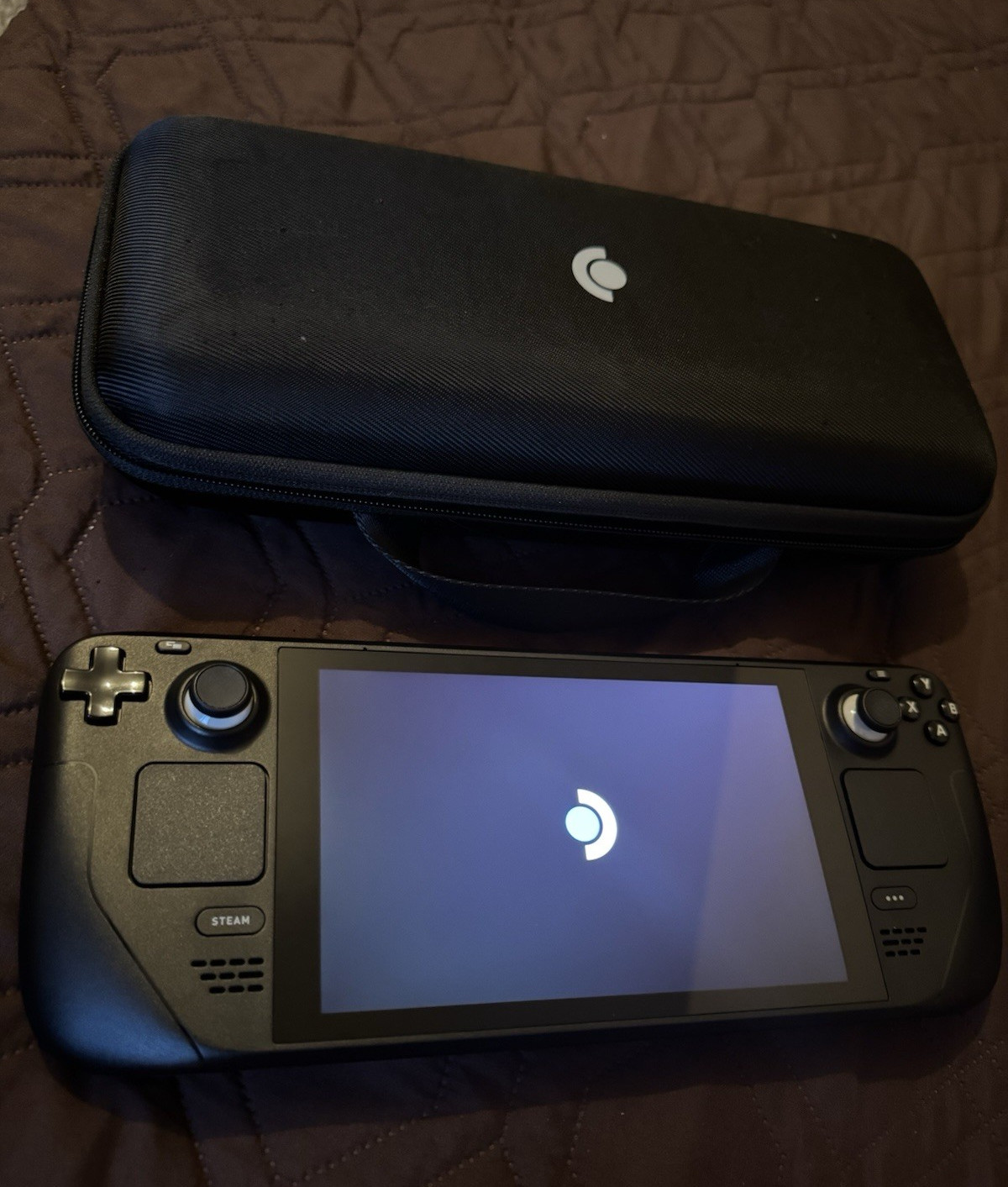 Valve Steam Deck Handheld Console Black w/ Case, Charger & 1TB microSD