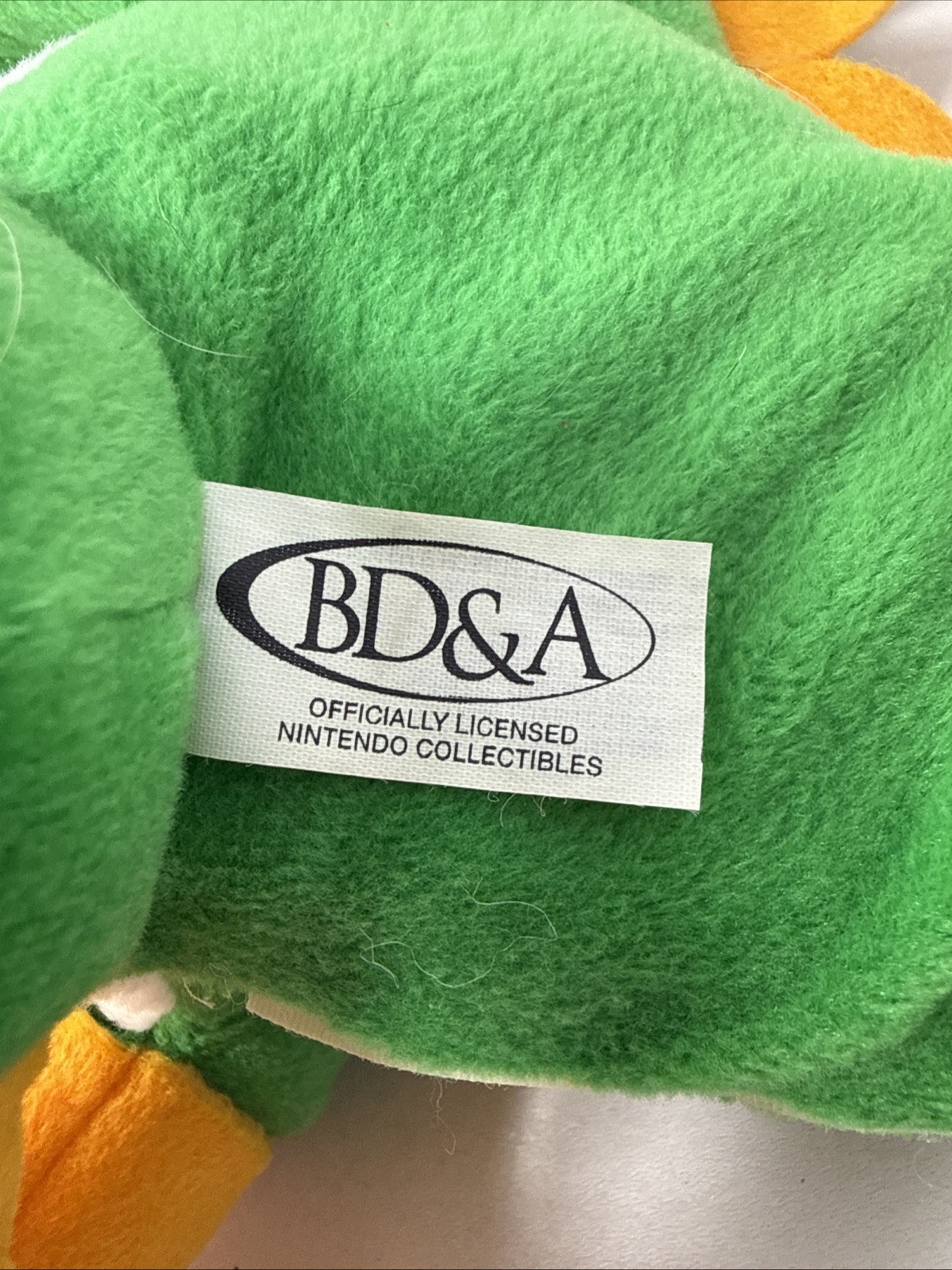 Yoshi BD&A Talking Plush Nintendo 64 Collectible 1998 Sound Working