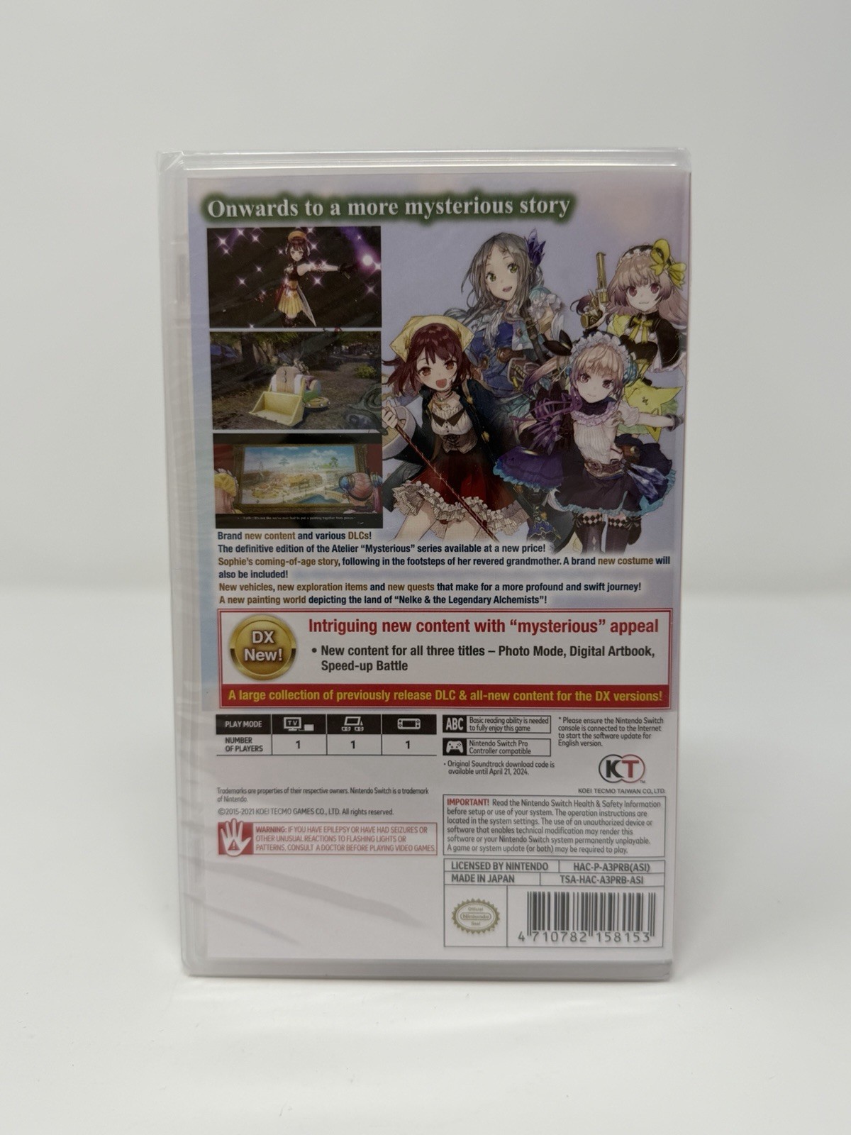 Atelier Mysterious Trilogy Deluxe Pack – Nintendo Switch – Brand New Sealed