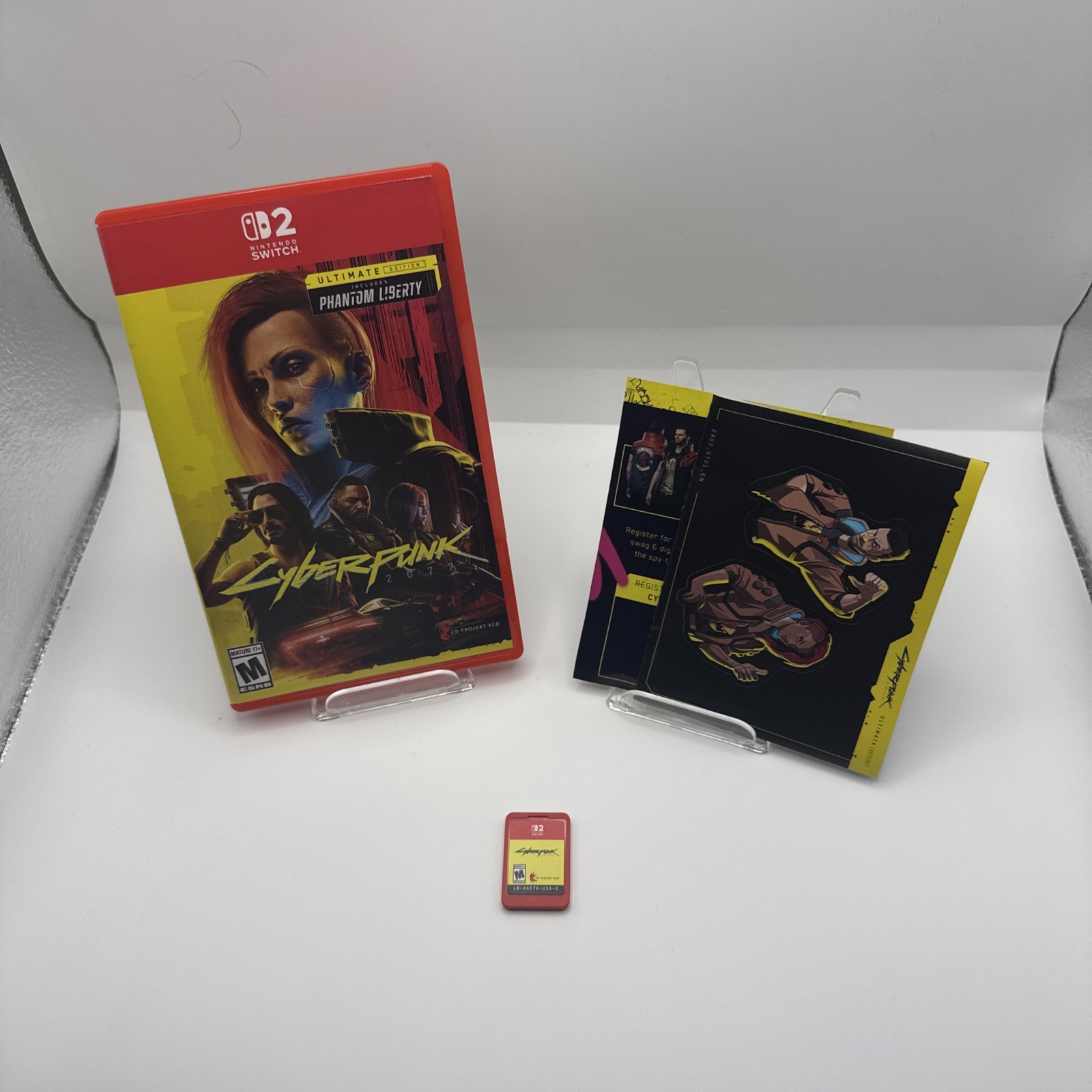 Cyberpunk 2077 – Nintendo Switch 2 – Complete With Stickers Tested