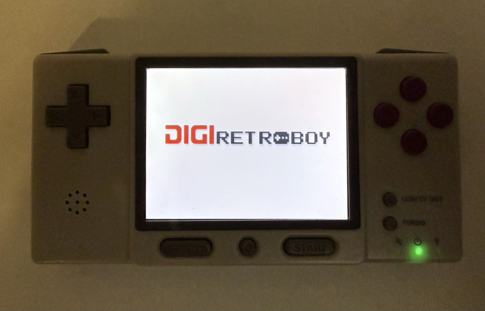 DIGI RetroBoy Handheld Console for Game Boy Advance Turbo 480p RCA Gray