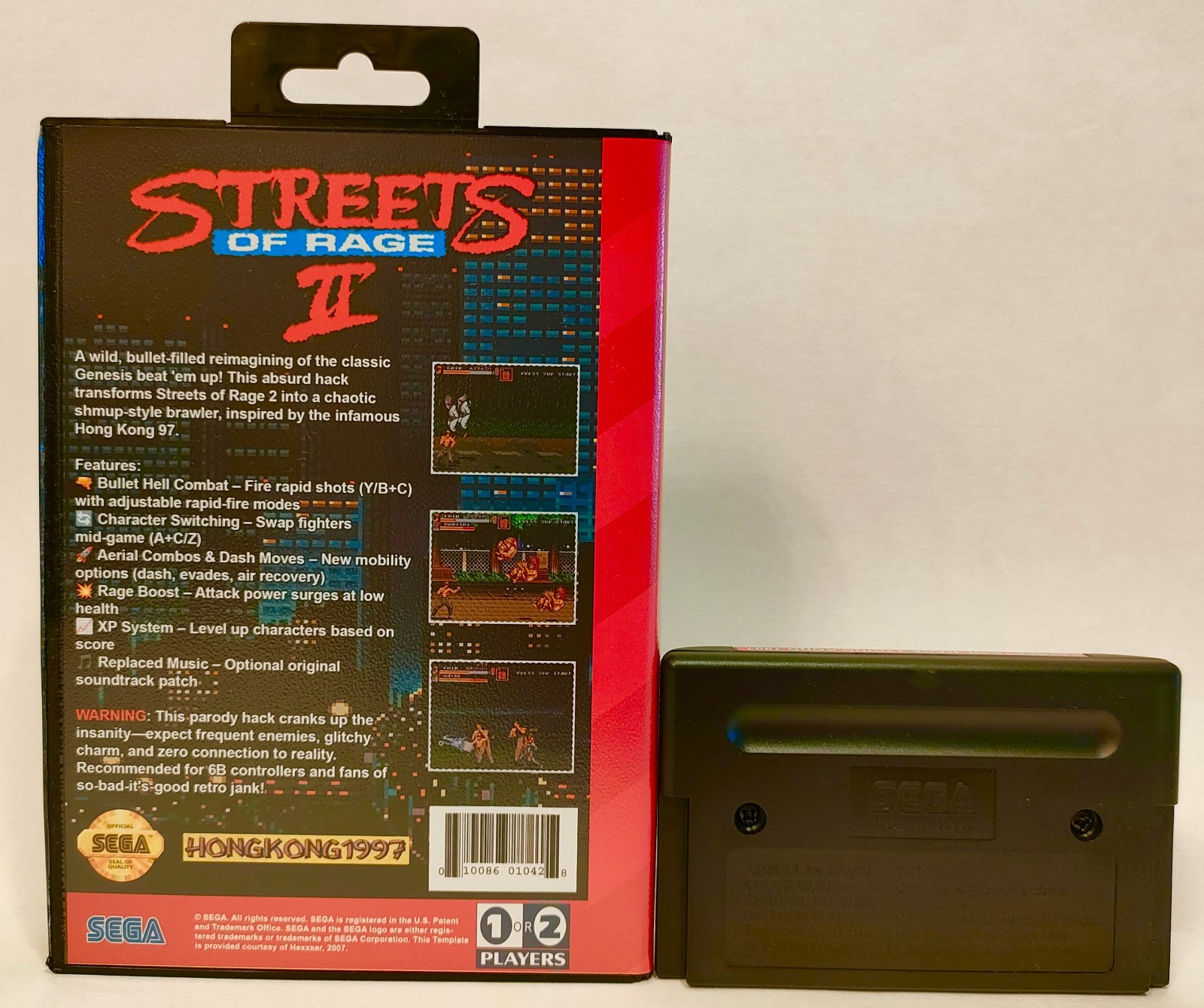 Streets of Rage 2 x Hong Kong 1997 for Sega Genesis/Mega Drive