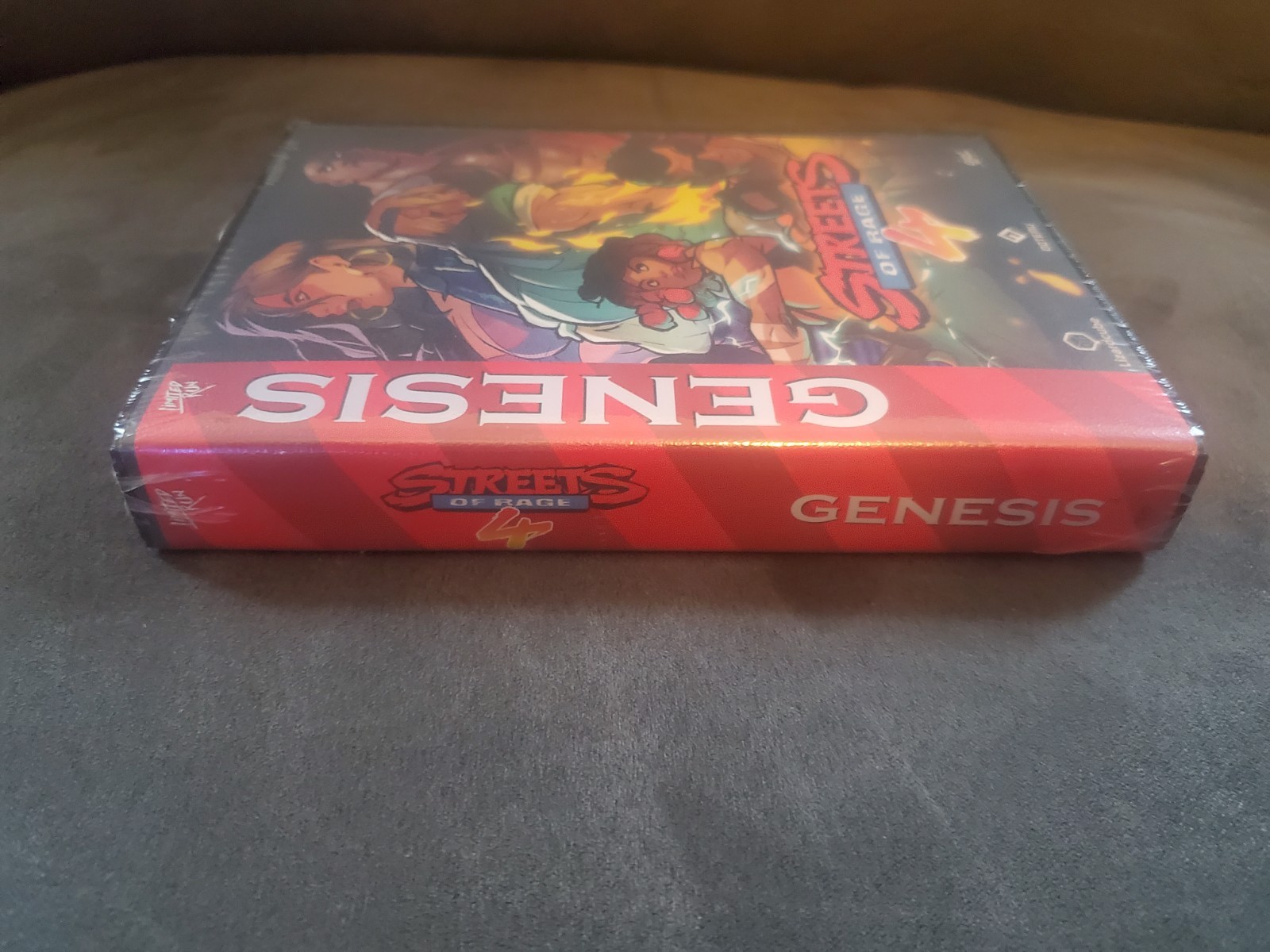 Streets of Rage 4 Collectors Edition Limited Run Metal Replica Cartridge No Game