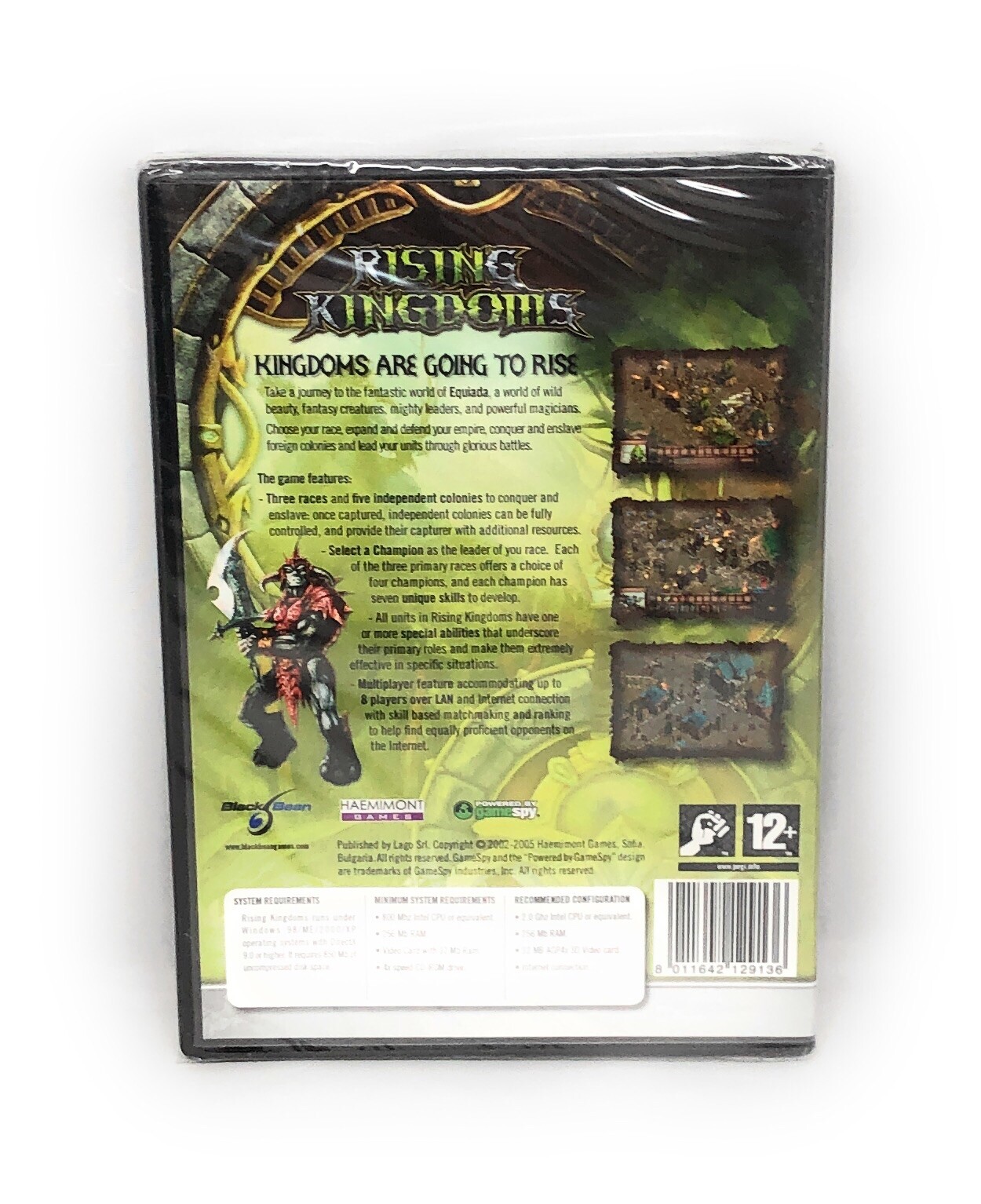 PC Game CD-ROM NEW Rising Kingdoms