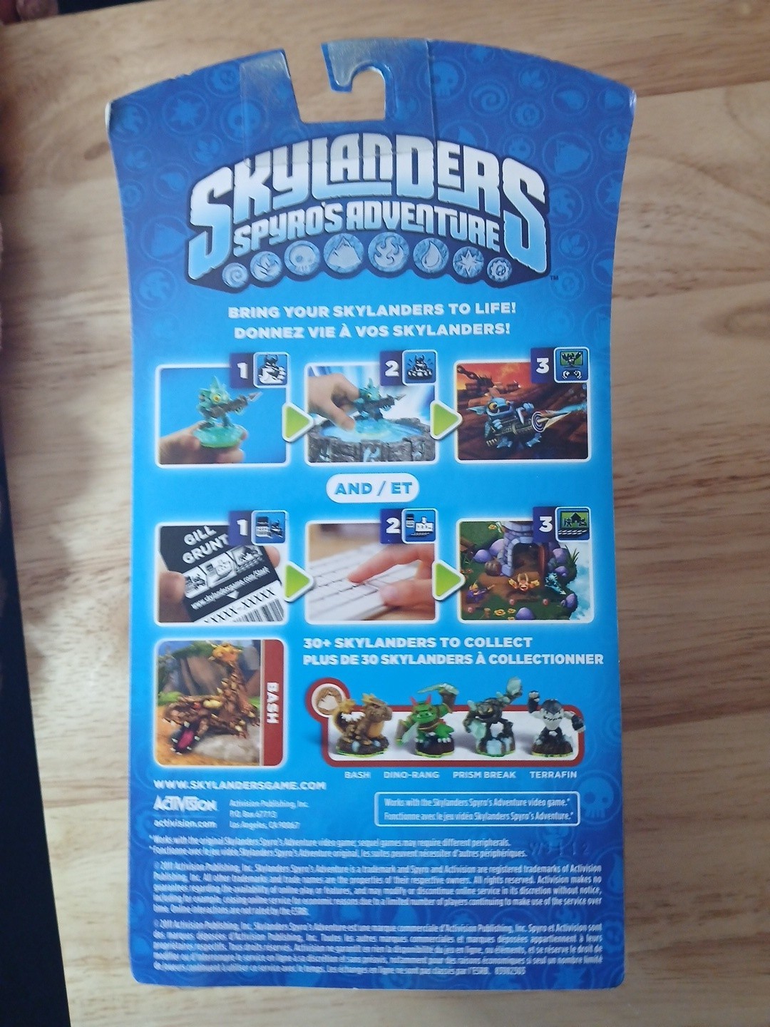 Bash (First Edition) – Skylanders Spyro’s Adventure Character
