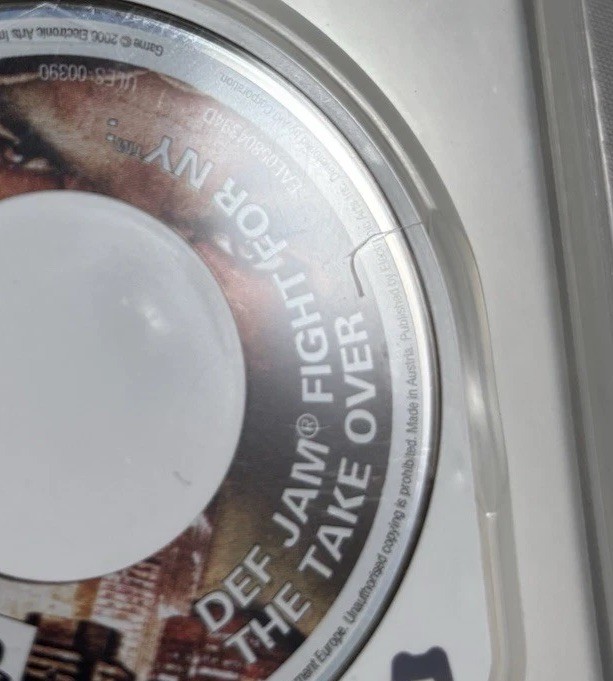 Def Jam Fight for NY the Takeover (Sony PSP) Missing Manual ***READ DETAILS!***