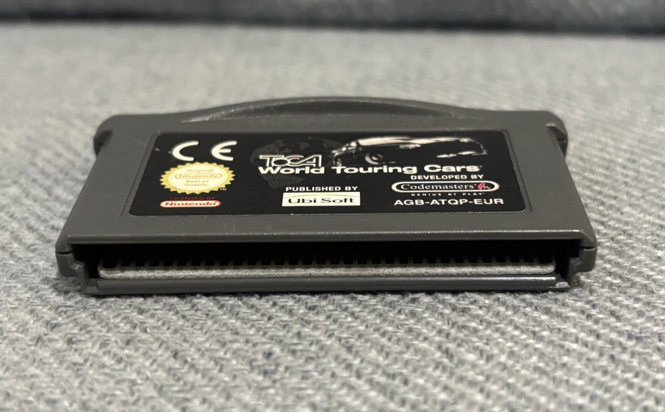 TOCA: World Touring Cars Nintendo GameBoy Game Boy Advance GBA AGB-ATQP-EUR