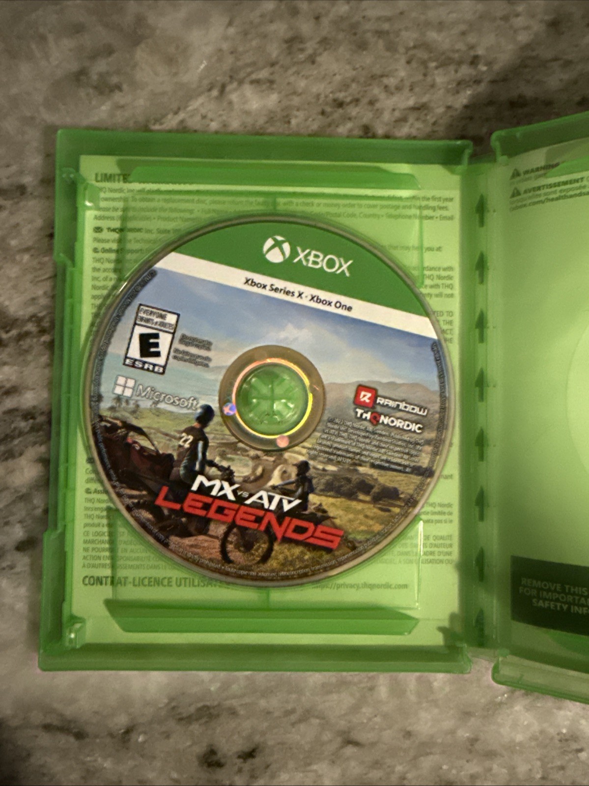 MX vs ATV Legends Xbox Series X Xbox One Pre Owned Excellent Condition