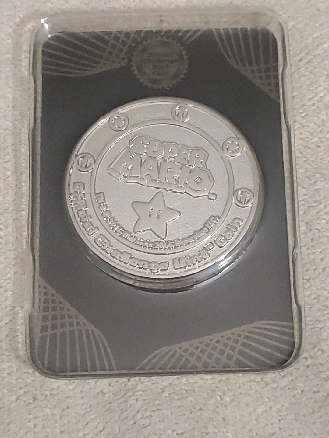 2016 Super Mario Donkey Kong Official Challenge Mint Coin Nintendo Collectible