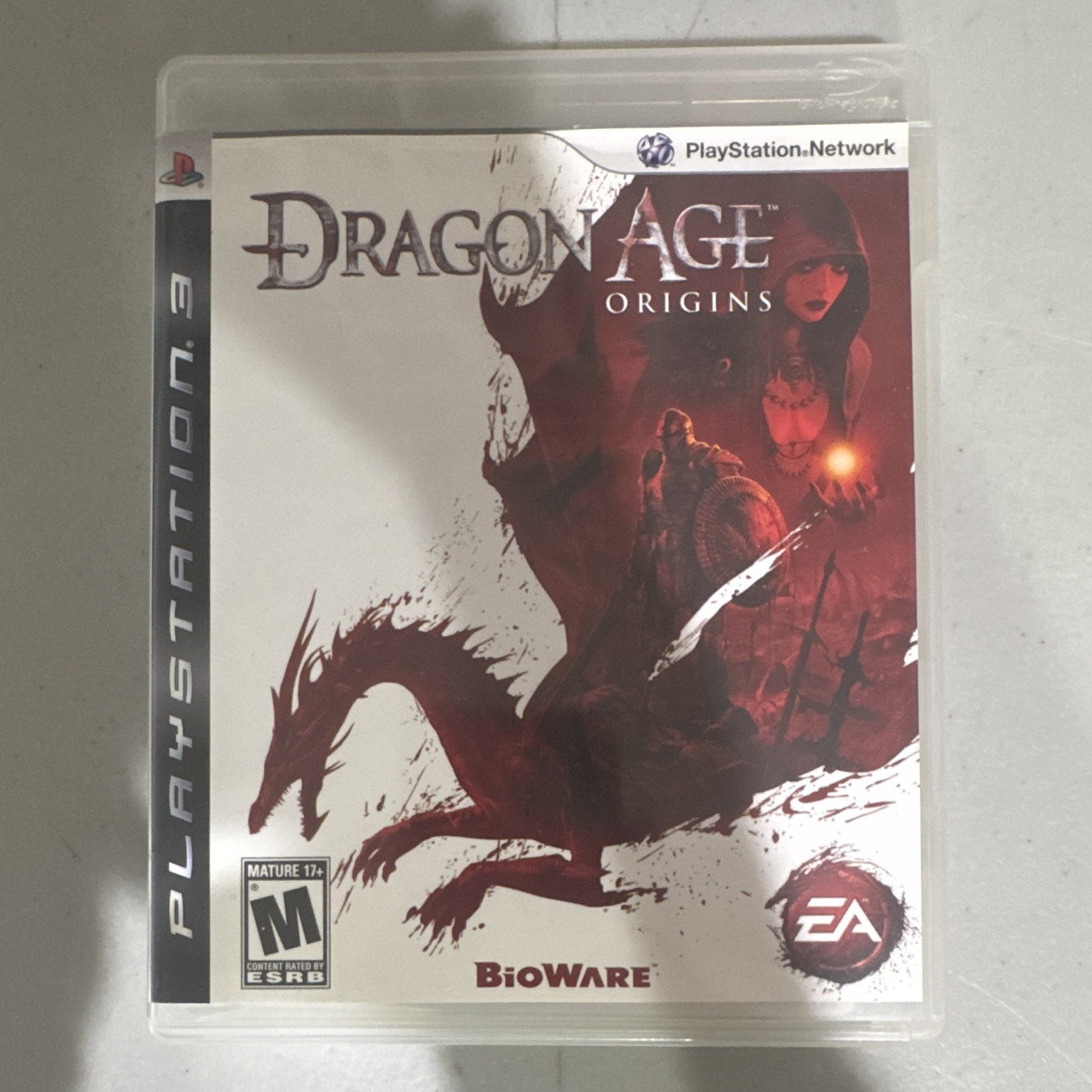 Electronic Arts Dragon Age: Origins Dragon Age Series PS3 2009 Manual DLC