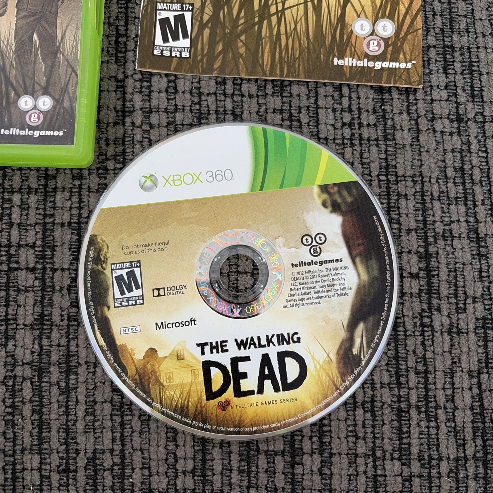 The Walking Dead: A Telltale Games Series – Microsoft Xbox 360 – Tested Works
