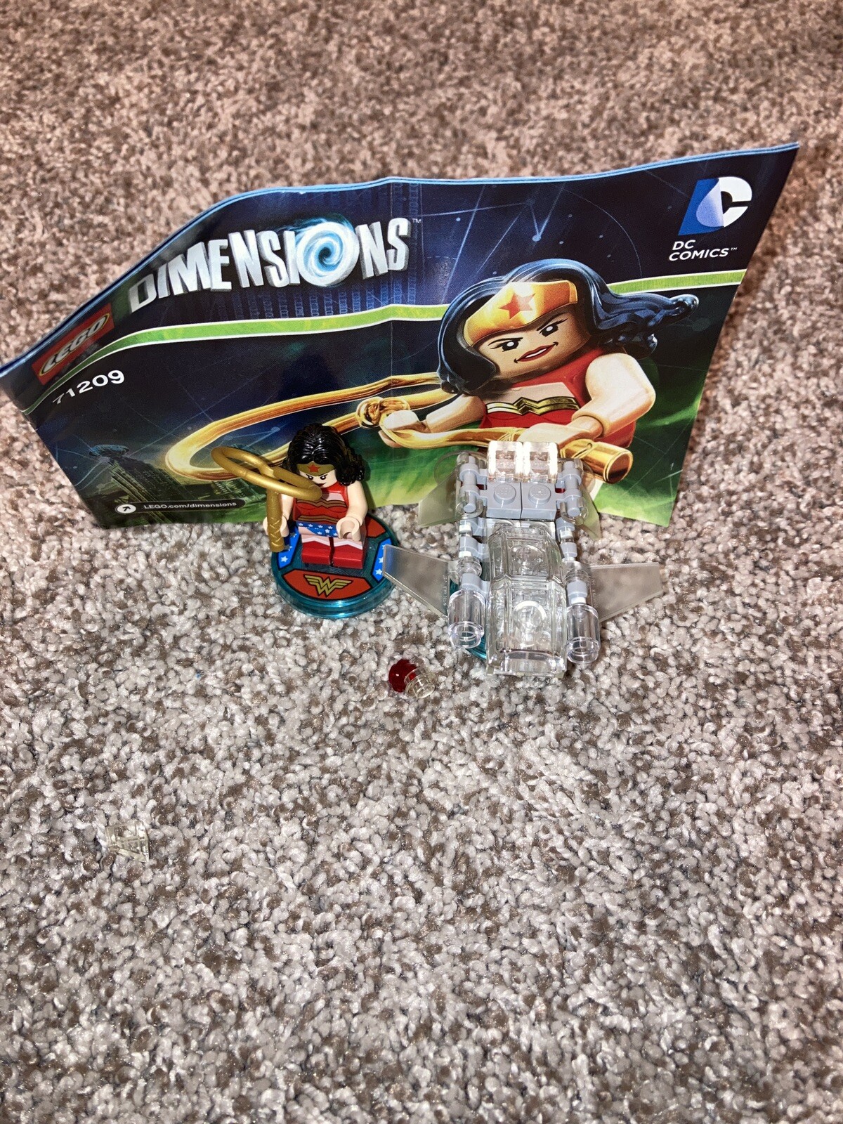LEGO Dimensions DC Comics Superheroes Wonder Woman Fun Pack 71209 Pre-Owned