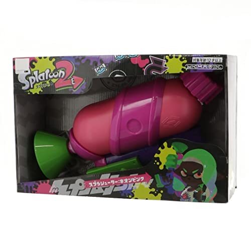Nintendo Splatoon 2 Water Gun Splashooter SPT-831PK Neon Pink Japan
