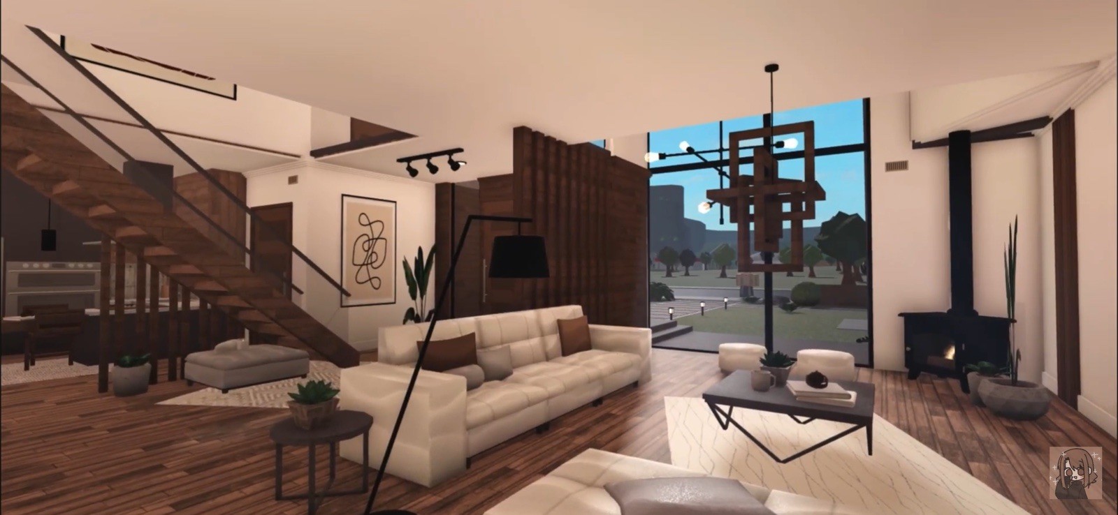 LUXURIOUS MODERN MANSION BLOXBURG.CHECK DESCRIP.FAST BUILDER FOR CHEAP PRICE