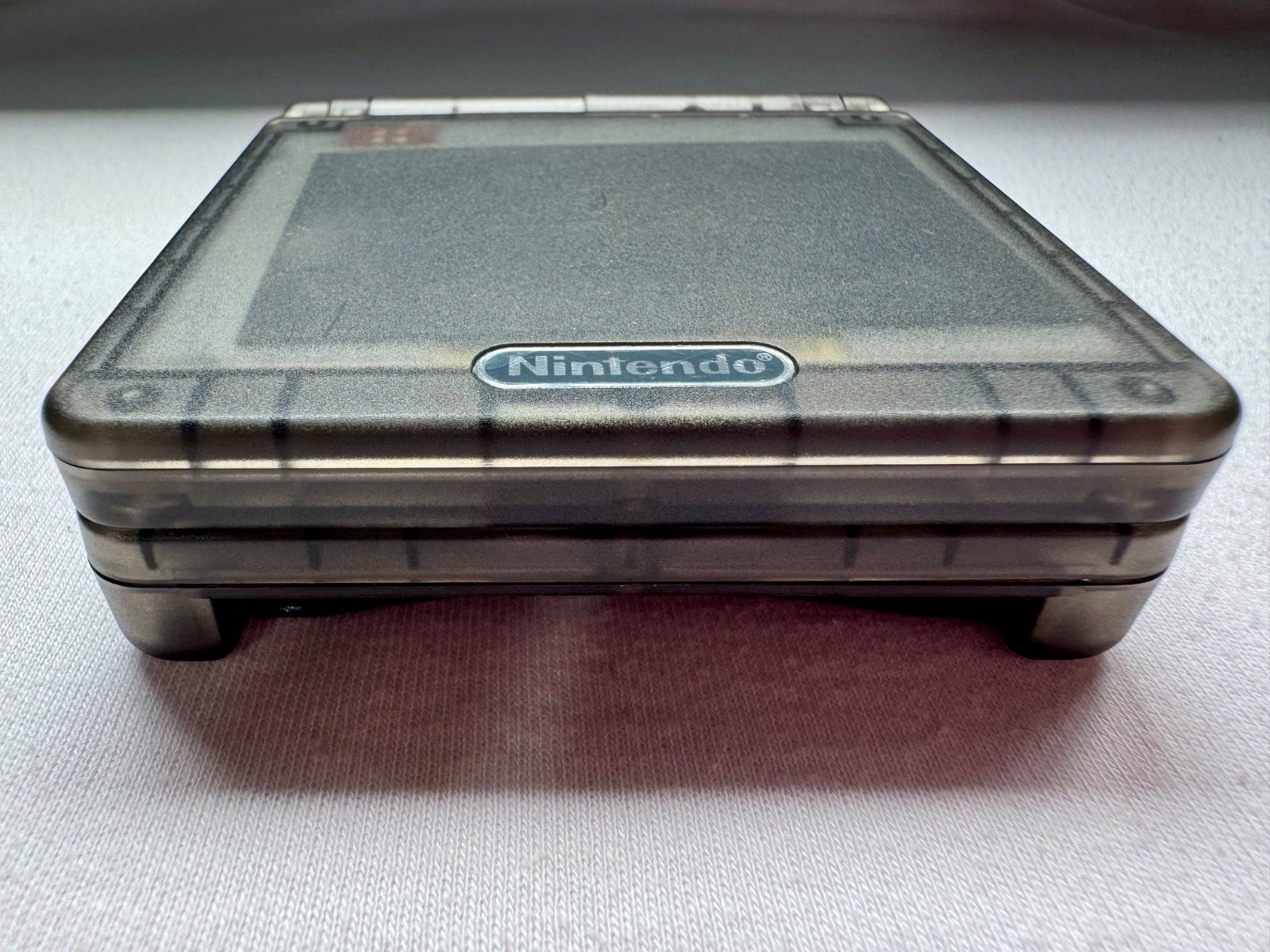 Nintendo Gameboy Advance SP AGS101 Onyx Black Handheld w/ USB Cable & Battery