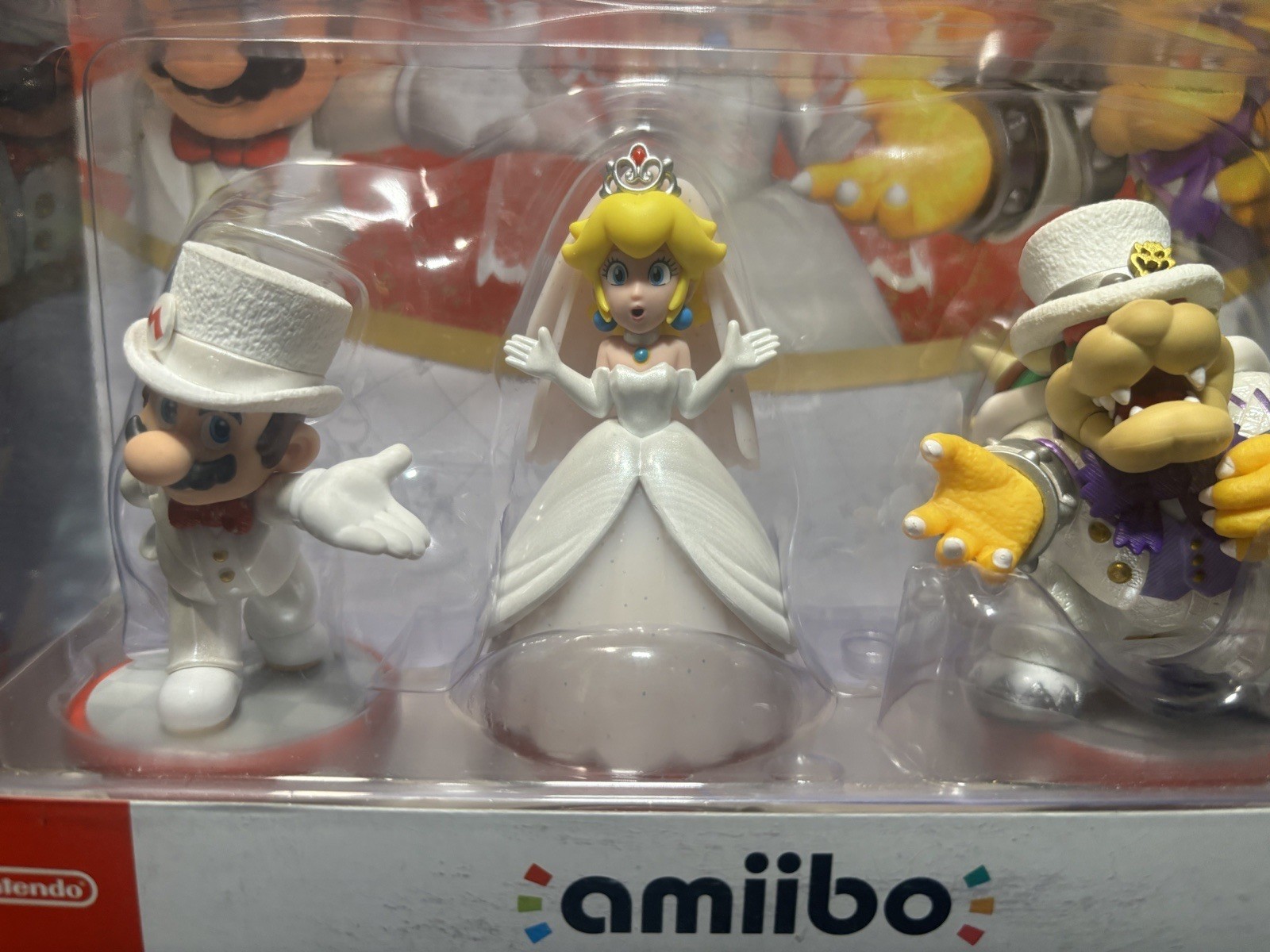 Super Mario Odyssey Amiibo 3- Pack NIB