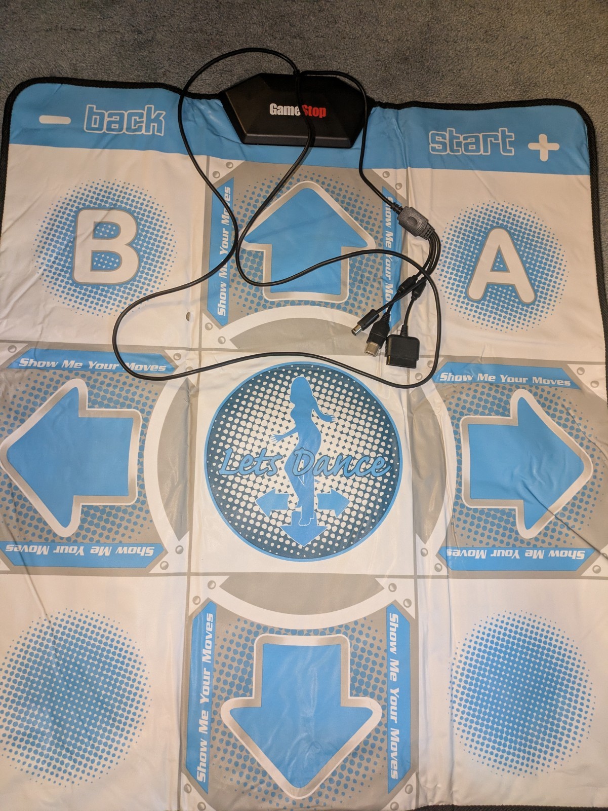 Gamestop BB-032 GS Universal Dance Pad Input In Dance Games 1310KXA