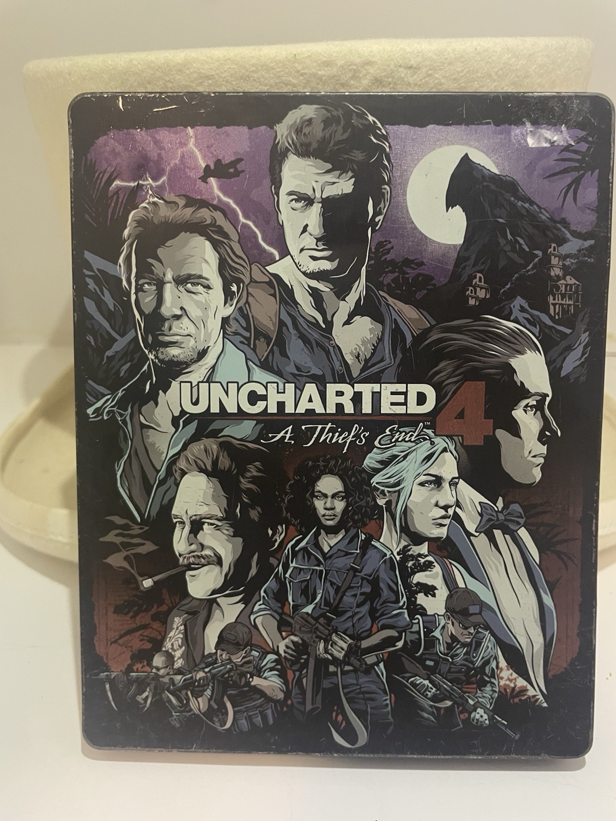 uncharted 4 ps4 steelbook