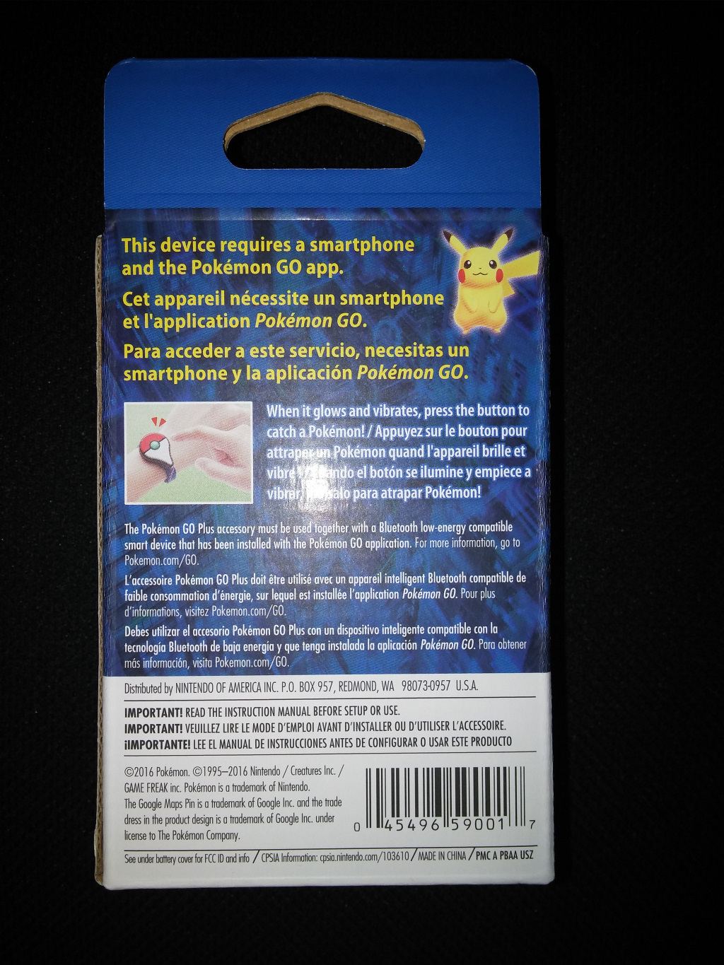 Nintendo Pokemon Go Plus + Wristband Accessory BRAND NEW SEALED OFFICIAL GENUINE