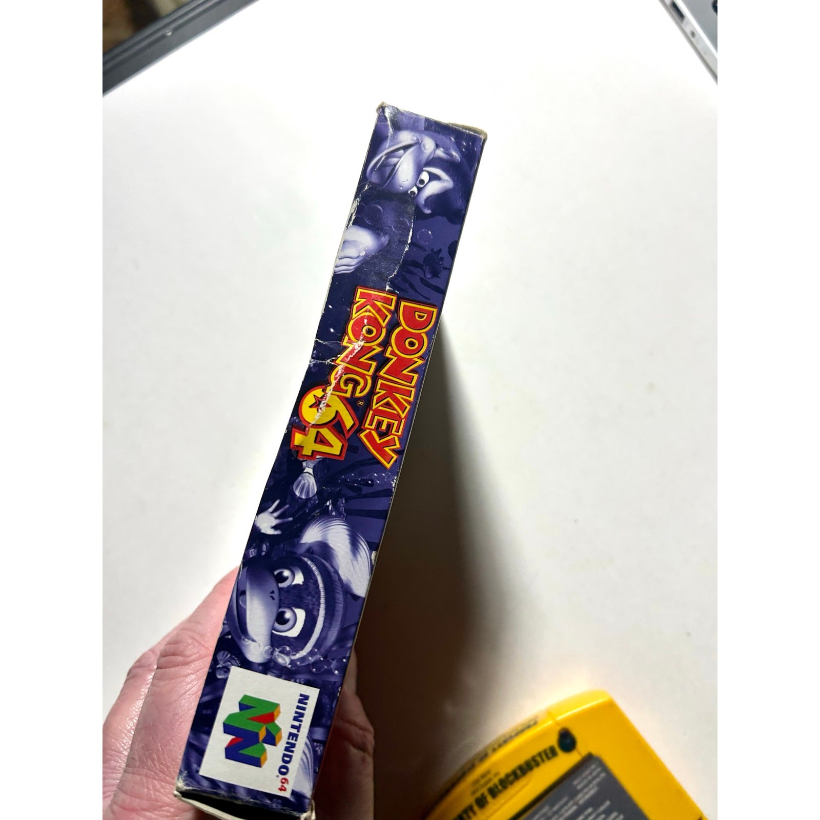 Donkey Kong 64 (Nintendo 64 N64)Works Authentic No Manual🔥
