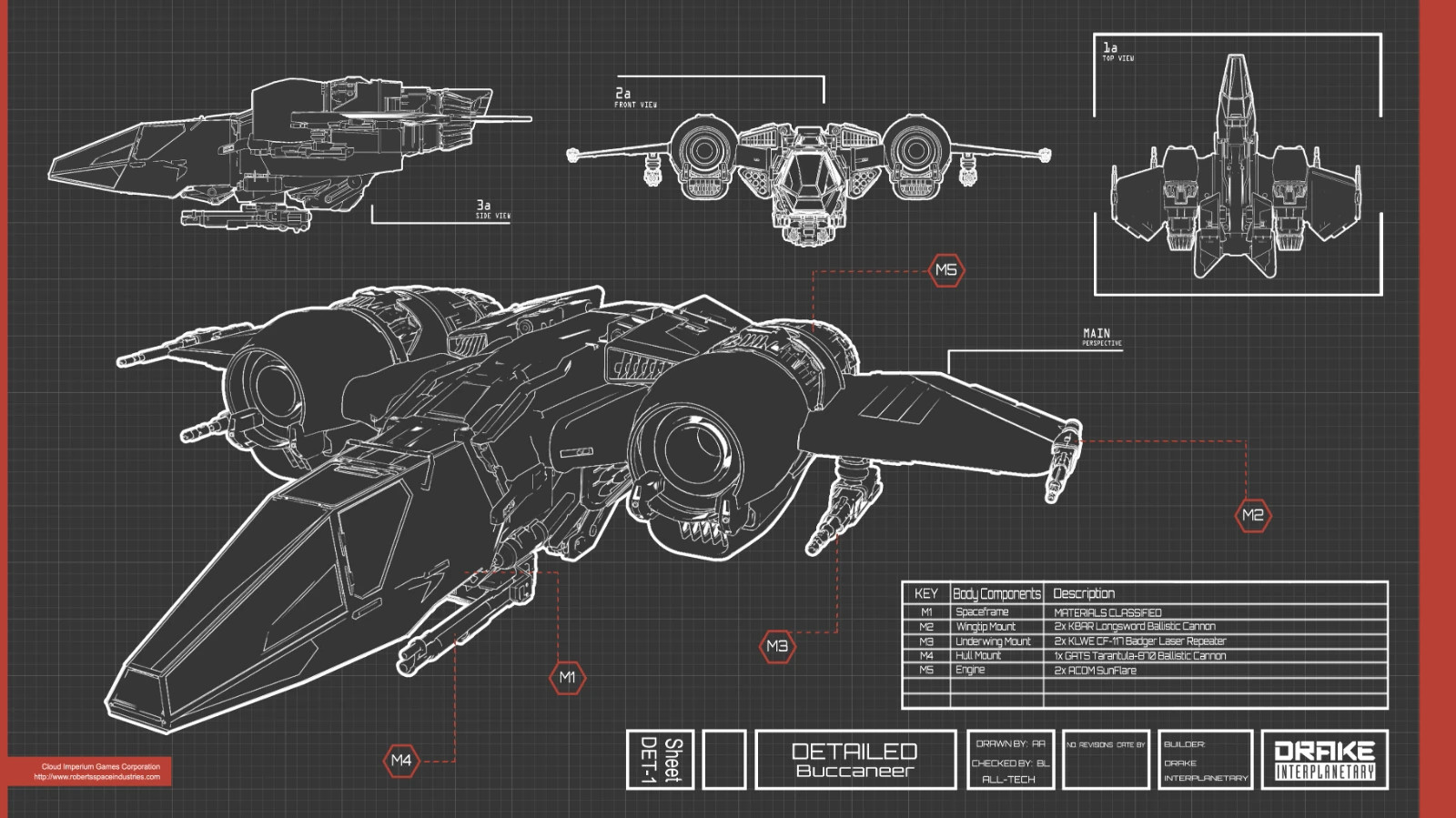 Star Citizen Buccaneer LTI Starter Game Pack CCUd – Space Vendor