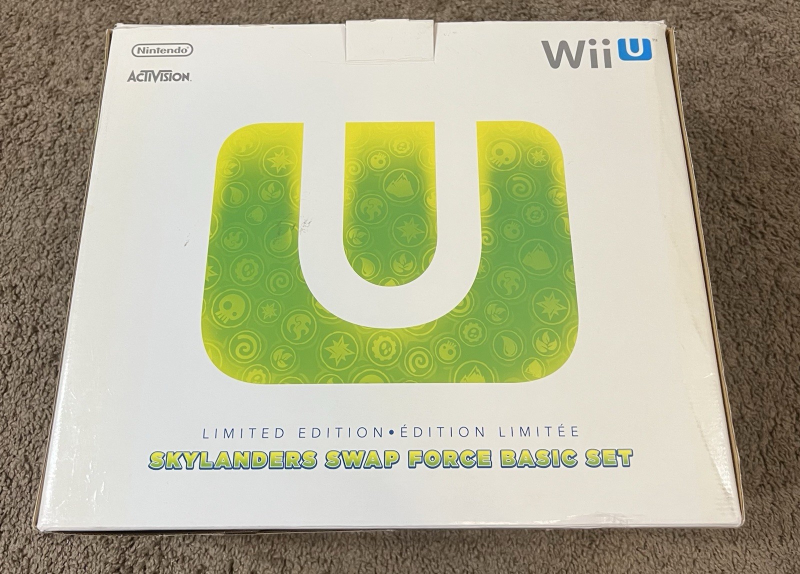Nintendo WiiU Wii U Skylanders Limited Edition Console Bundle White New in Box