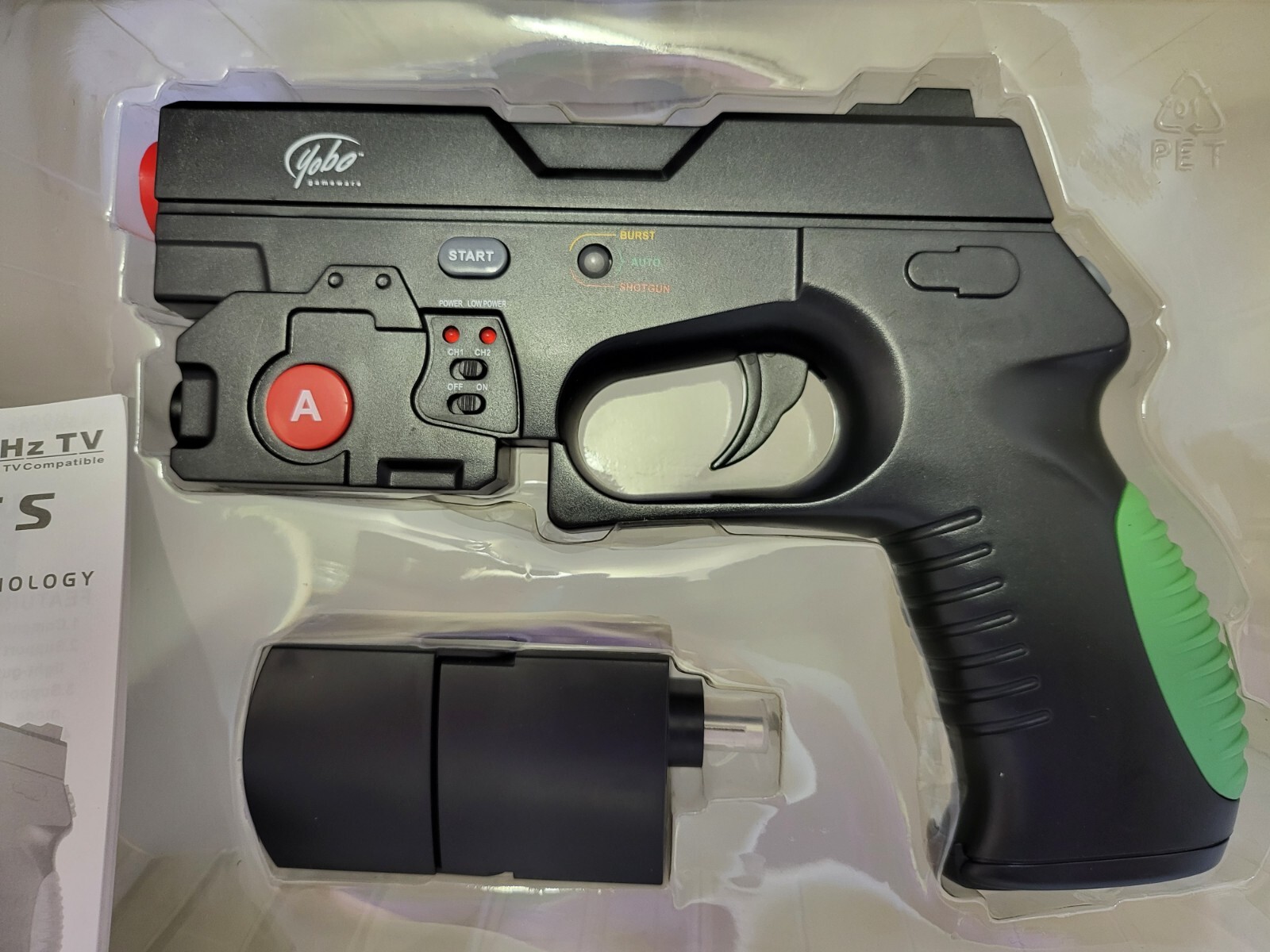 WIRELESS Light Gun Shotgun Auto Reload for Original XBOX FOR CRT TUBE TYPE TV